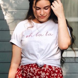 Oh la la t shirt
